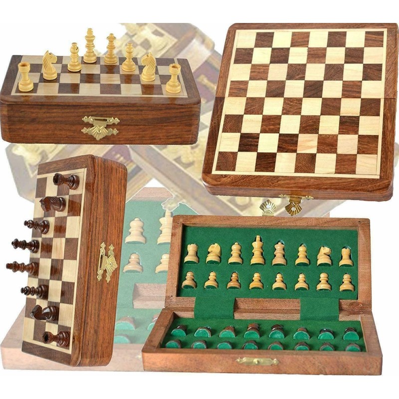 CHESS BOX WOODEN
