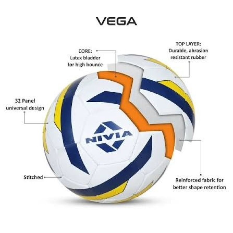 NIVIA VEGA 32 PANEL TRAINING FOOTBALL - SportsNext Store photo 4
