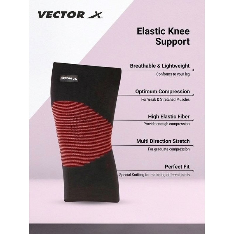 VECTOR ELASTIC KNEE SUPPORT - SportsNext Store photo 2