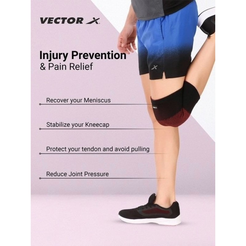VECTOR ELASTIC KNEE SUPPORT - SportsNext Store photo 3